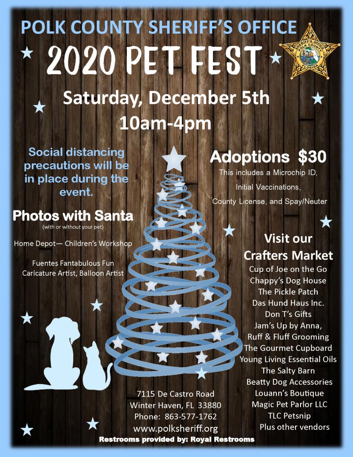 Pet Fest 2020 flier